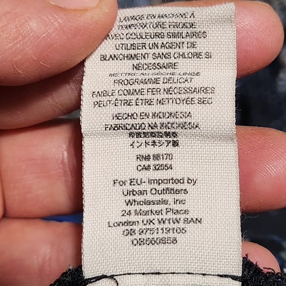 FREE PEOPLE Be My Baby Maxi Dress Womens Small Blue Boho As Seen On Full House - Picture 7 of 7